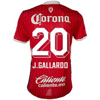 24-25 Toluca Home J.GALLARDO 20 Jersey