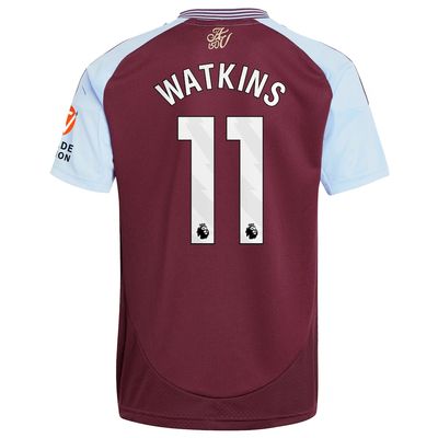 24-25 Aston Villa Home Watkins 11 Jersey