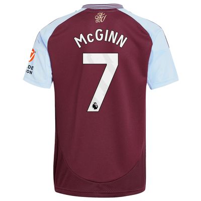 24-25 Aston Villa Home McGinn 7 Jersey