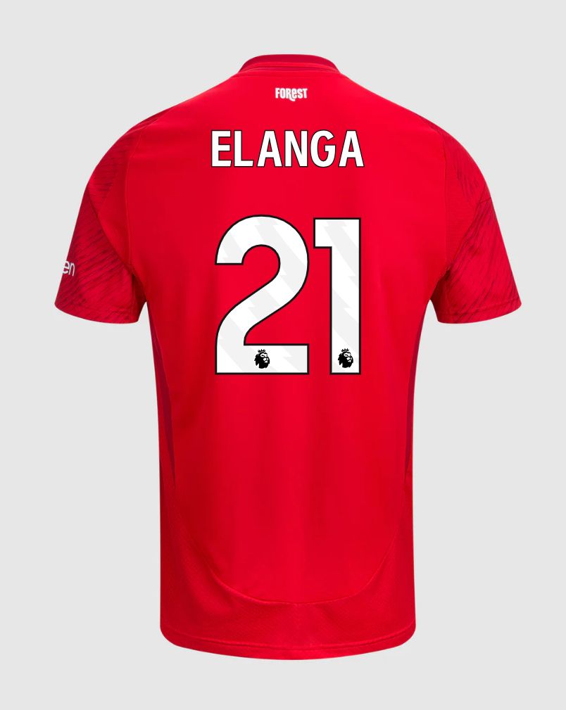 24-25 Nottingham Forest Home Elanga 21 Jersey