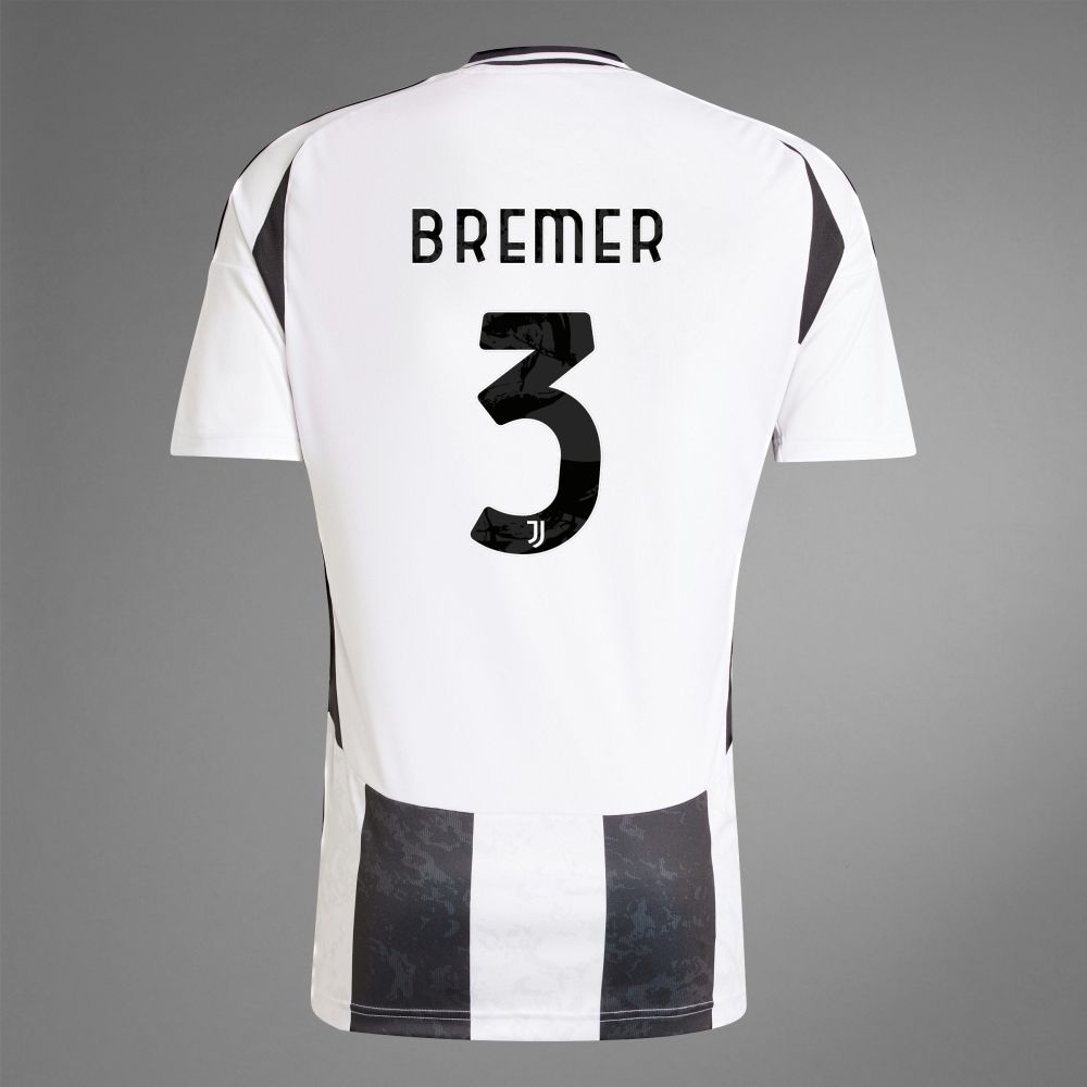 Juventus Home BREMER 3 Jersey 24-25