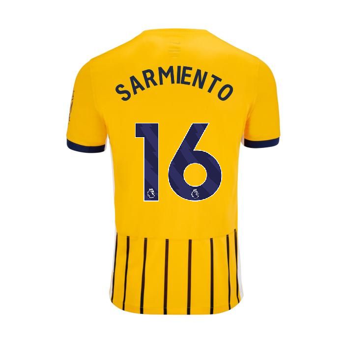 24-25 Brighton &amp; Hove Albion SARMIENTO 16 Away Jersey