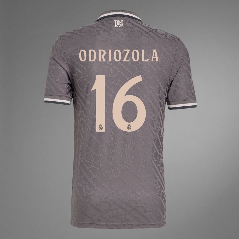 24-25 Real Madrid Third ODRIOZOLA 16 Jersey