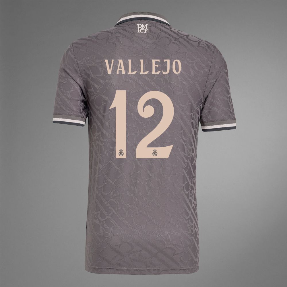 24-25 Real Madrid Third VALLEJO 12 Jersey