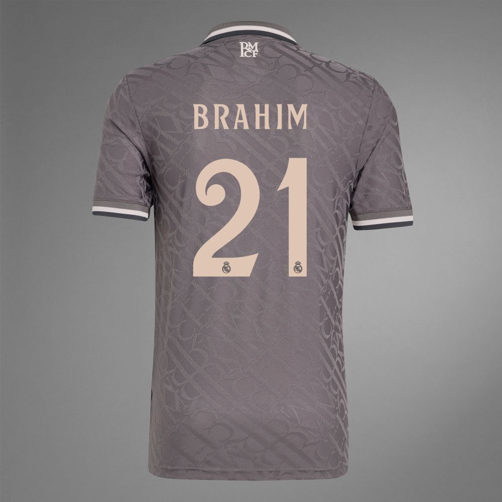 24-25 Real Madrid Third BRAHIM 21 Jersey