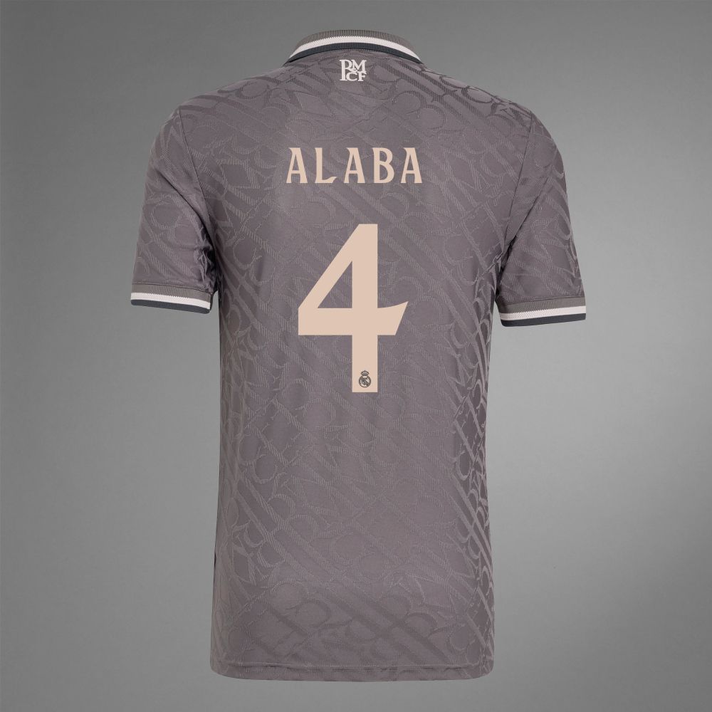 24-25 Real Madrid Third ALABA 4 Jersey