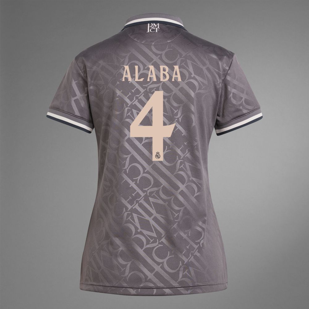 24-25 Real Madrid Third ALABA 4 Women Jersey