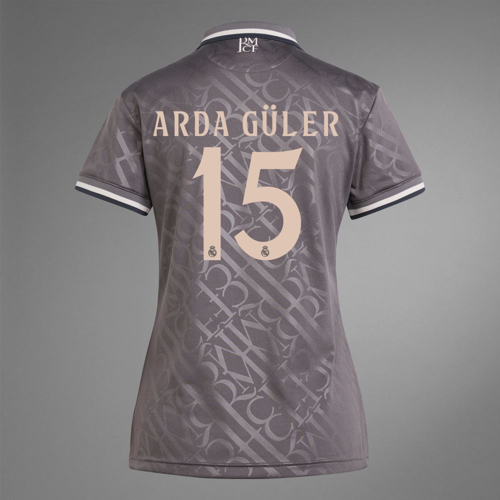 24-25 Real Madrid Third ARDA GÜLER 15 Women Jersey