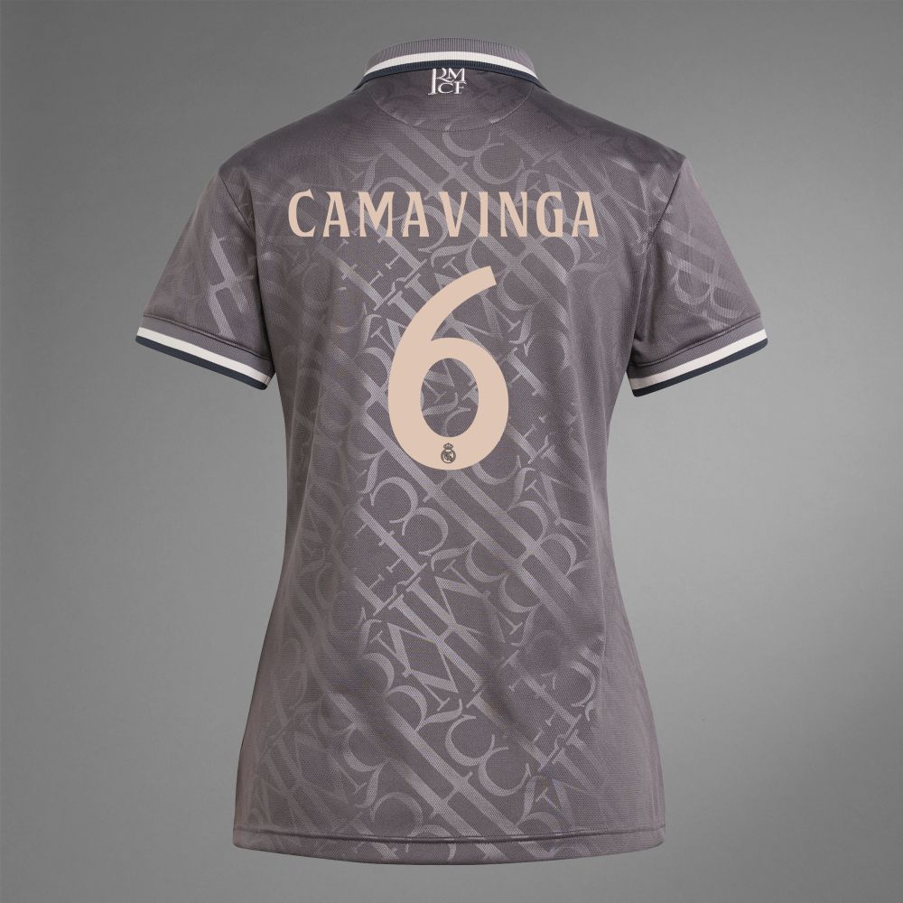 24-25 Real Madrid Third CAMAVINGA 6 Women Jersey