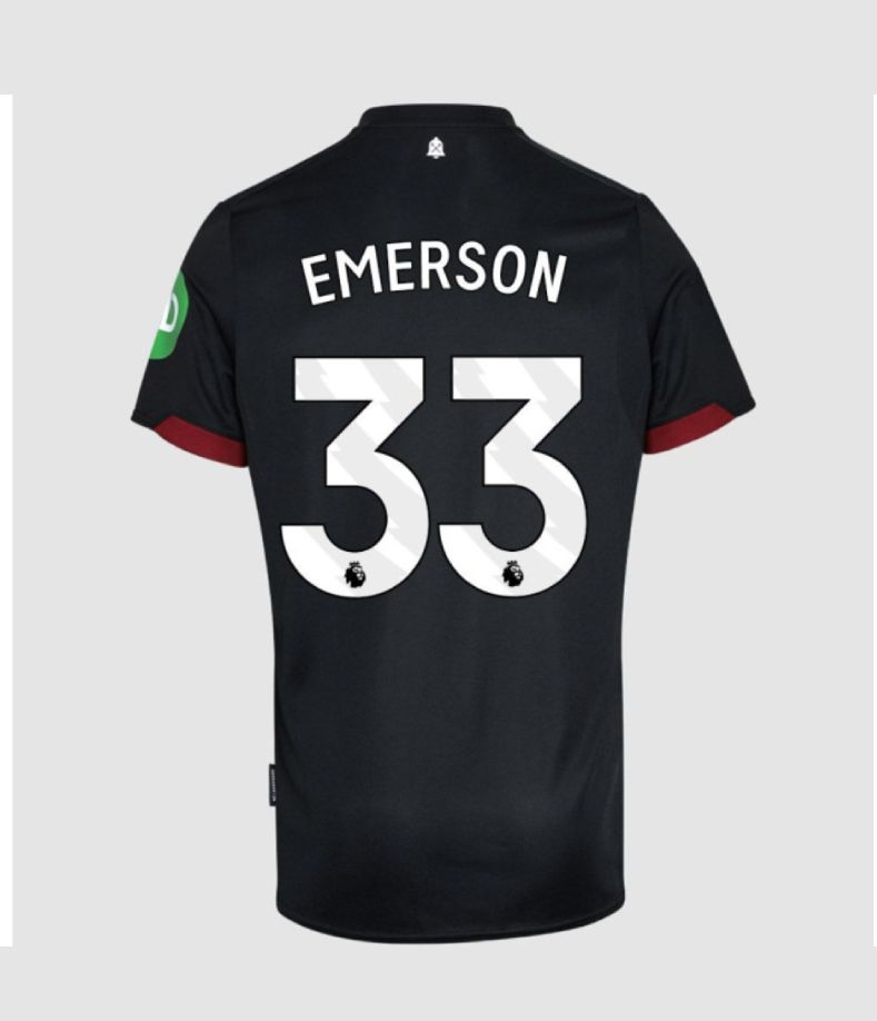 24-25 West Ham United Away EMERSON 33 Jersey