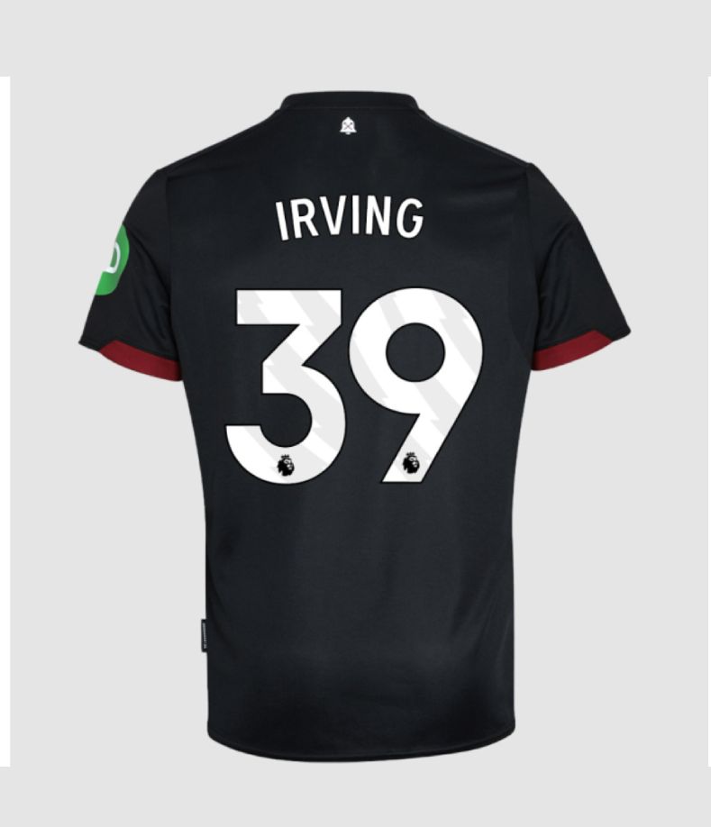 24-25 West Ham United Away IRVING 39 Jersey