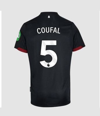 24-25 West Ham United Away COUFAL 5 Jersey