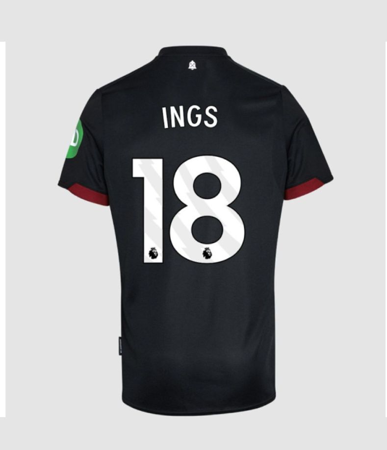 24-25 West Ham United Away INGS 18 Jersey