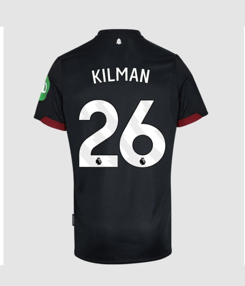 24-25 West Ham United Away KILMAN 26 Jersey