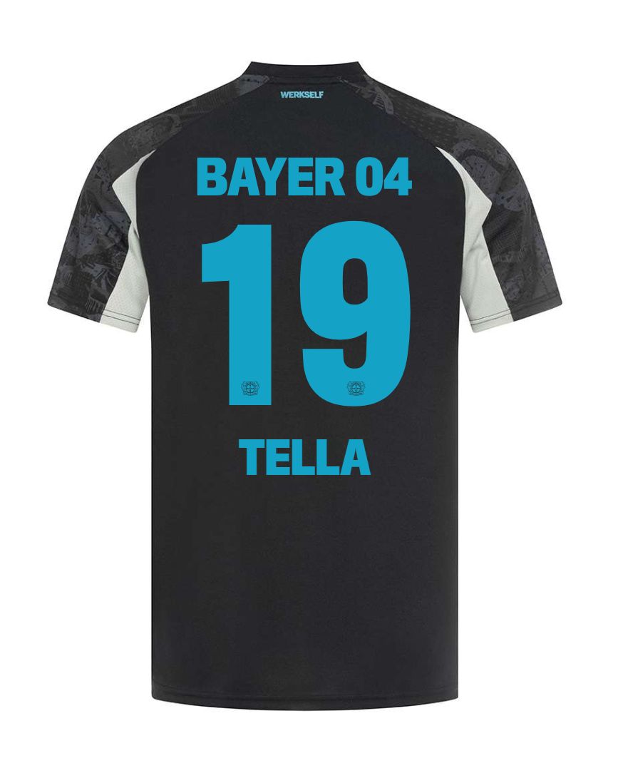 24-25 Bayer Leverkusen Tella 19 Third Soccer Jersey