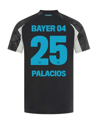 24-25 Bayer Leverkusen Palacios 25 Third Soccer Jersey