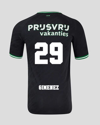 Feyenoord Santiago Giménez #29 Home Jersey 2024-2025