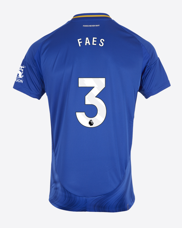 Leicester City Home FAES 3 Jersey 24-25