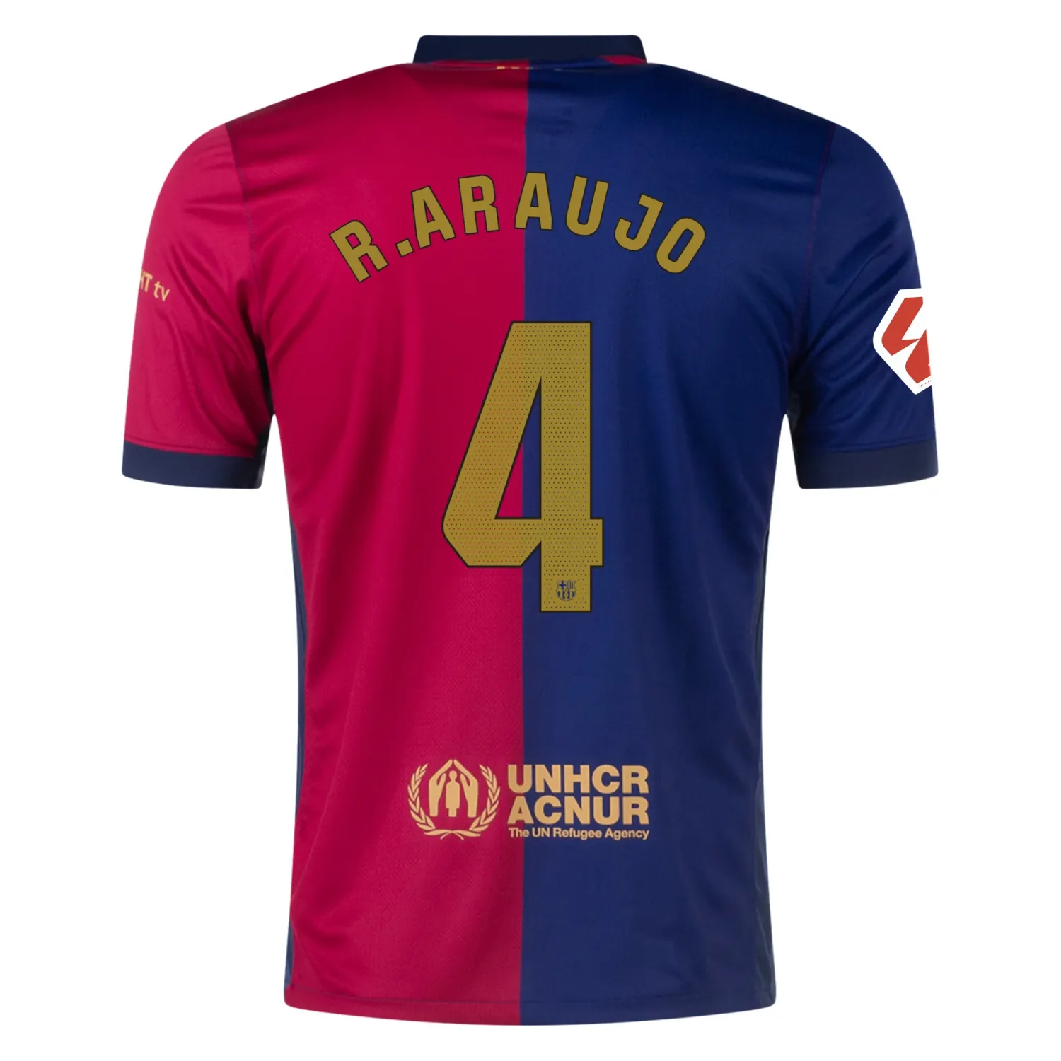 24-25 Barcelona Home R.Araujo 4 Jersey
