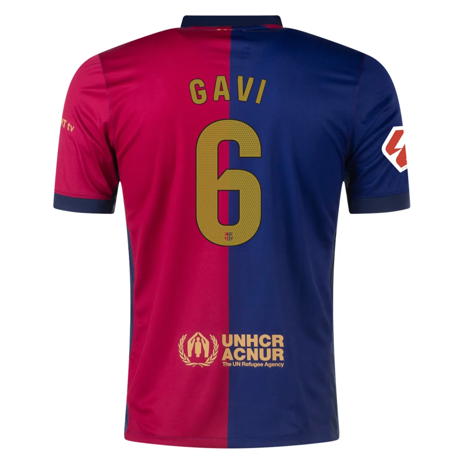 24-25 Barcelona Home Gavi 6 Jersey