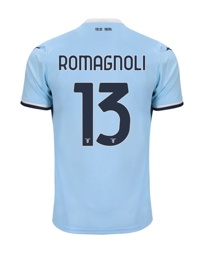 Lazio Home ROMAGNOLI 13 Jersey 24-25