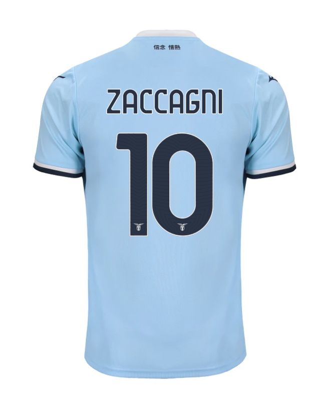 Lazio Home ZACCAGNI 10 Jersey 24-25