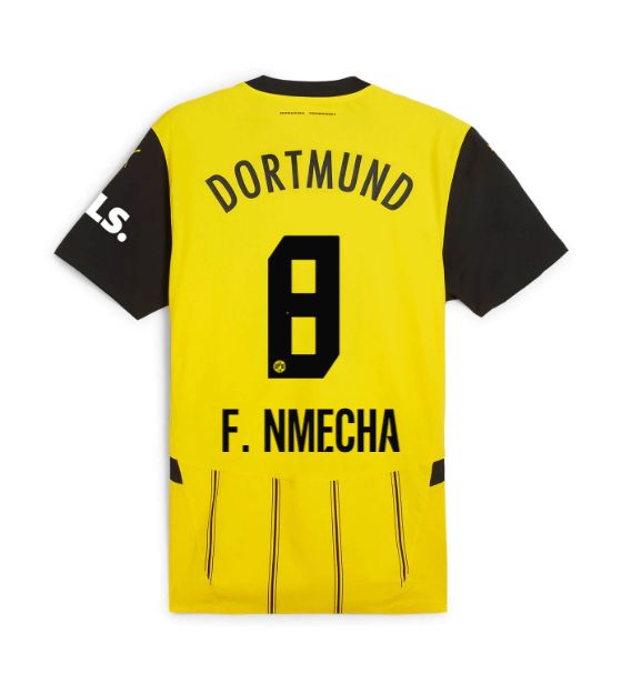 24-25 Borussia Dortmund Home F. Nmecha 8 Jersey