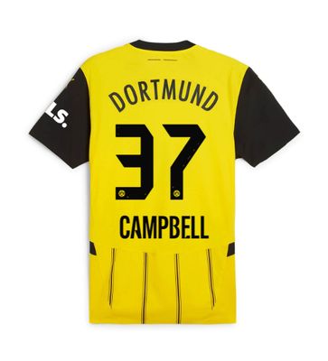 24-25 Borussia Dortmund Home Campbell 37 Jersey