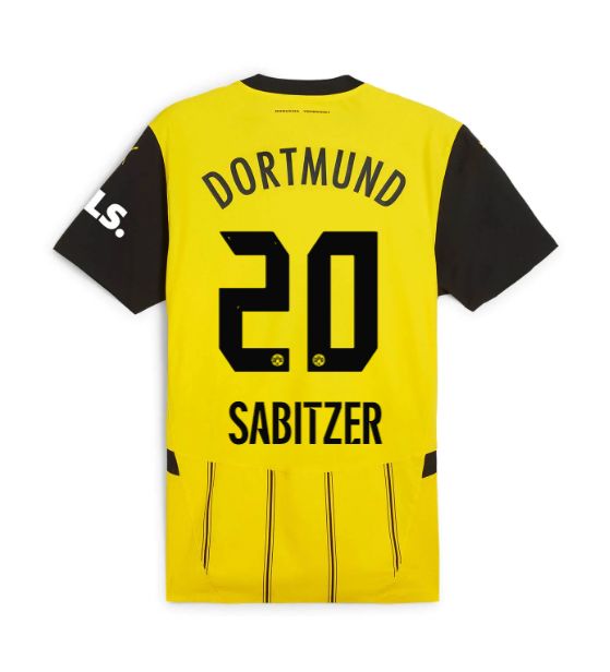 24-25 Borussia Dortmund Home Sabitzer 20 Jersey