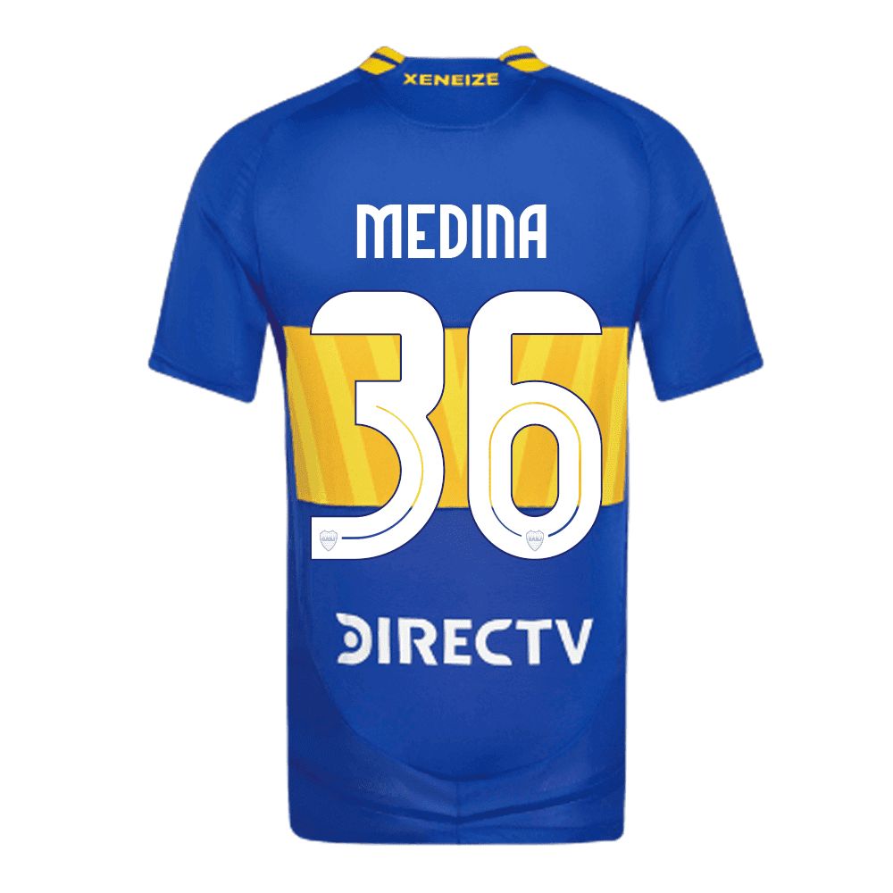 24-25 Boca Juniors Home MEDINA 36 Jersey