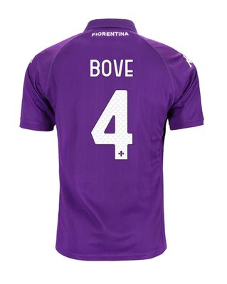 24-25 Fiorentina Home BOVE 4 Jersey