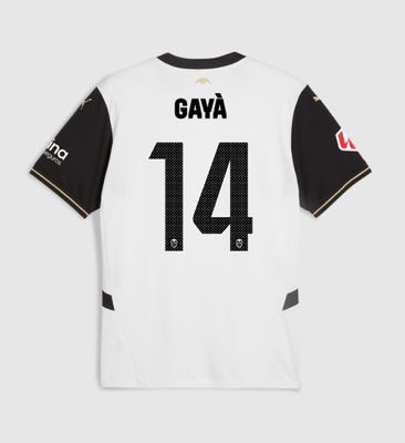 24-25 Valencia Home GAYÀ 14 Jersey