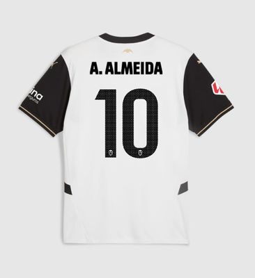 24-25 Valencia Home A. ALMEIDA 10 Jersey