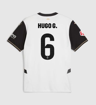 24-25 Valencia Home HUGO G. 6 Jersey