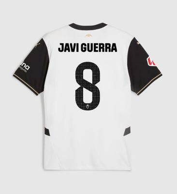 24-25 Valencia Home JAVI GUERRA 8 Jersey