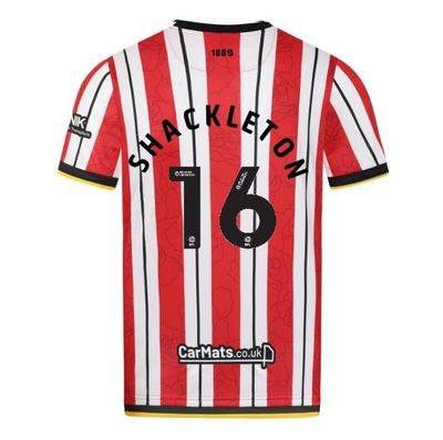 24-25 Sheffield United Home SHACKLETON 16 Jersey