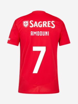 24-25 Benfica Home AMDOUNI 7 Jersey