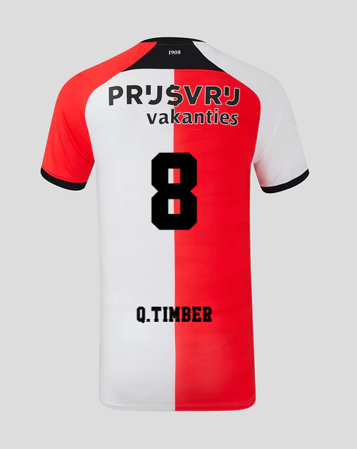 24-25 Feyenoord Home Q.TIMBER 8 Jersey