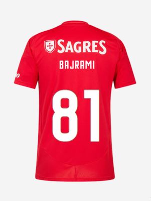 24-25 Benfica Home BAJRAMI 81 Jersey