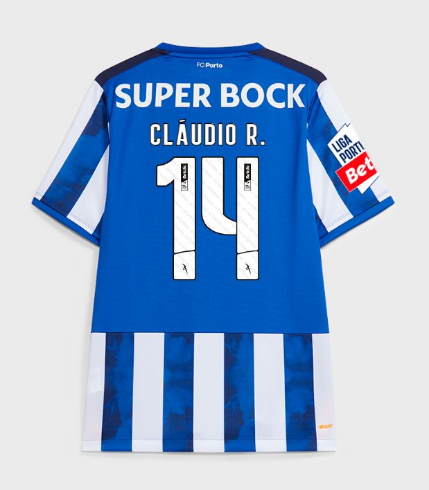 24-25 Porto Home CLÁUDIO R. 14 Jersey