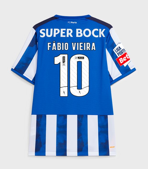 24-25 Porto Home FABIO VIEIRA 10 Jersey