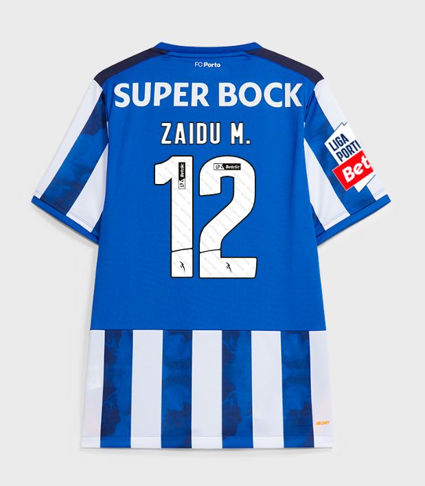 24-25 Porto Home ZAIDU M. 12 Jersey