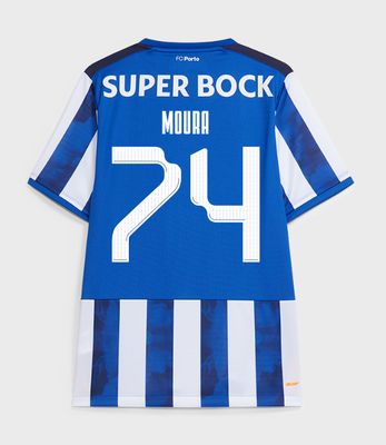 24-25 Porto Home Moura 74 Europa League Jersey