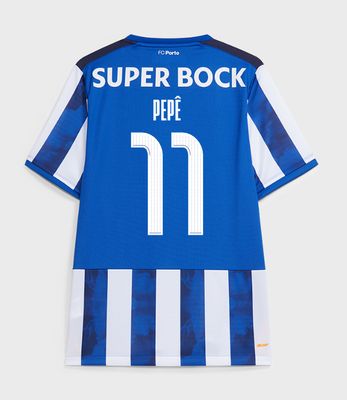 24-25 Porto Home Pepê 11 Europa League Jersey