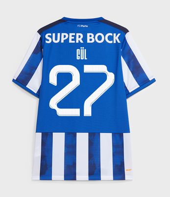 24-25 Porto Home Gül 27 Europa League Jersey