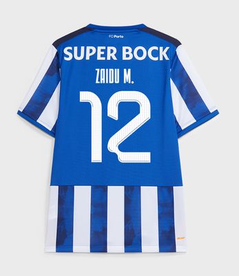 24-25 Porto Home Zaidu M. 12 Europa League Jersey