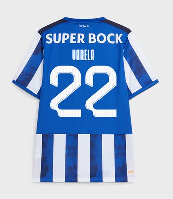 24-25 Porto Home Varela 22 Europa League Jersey
