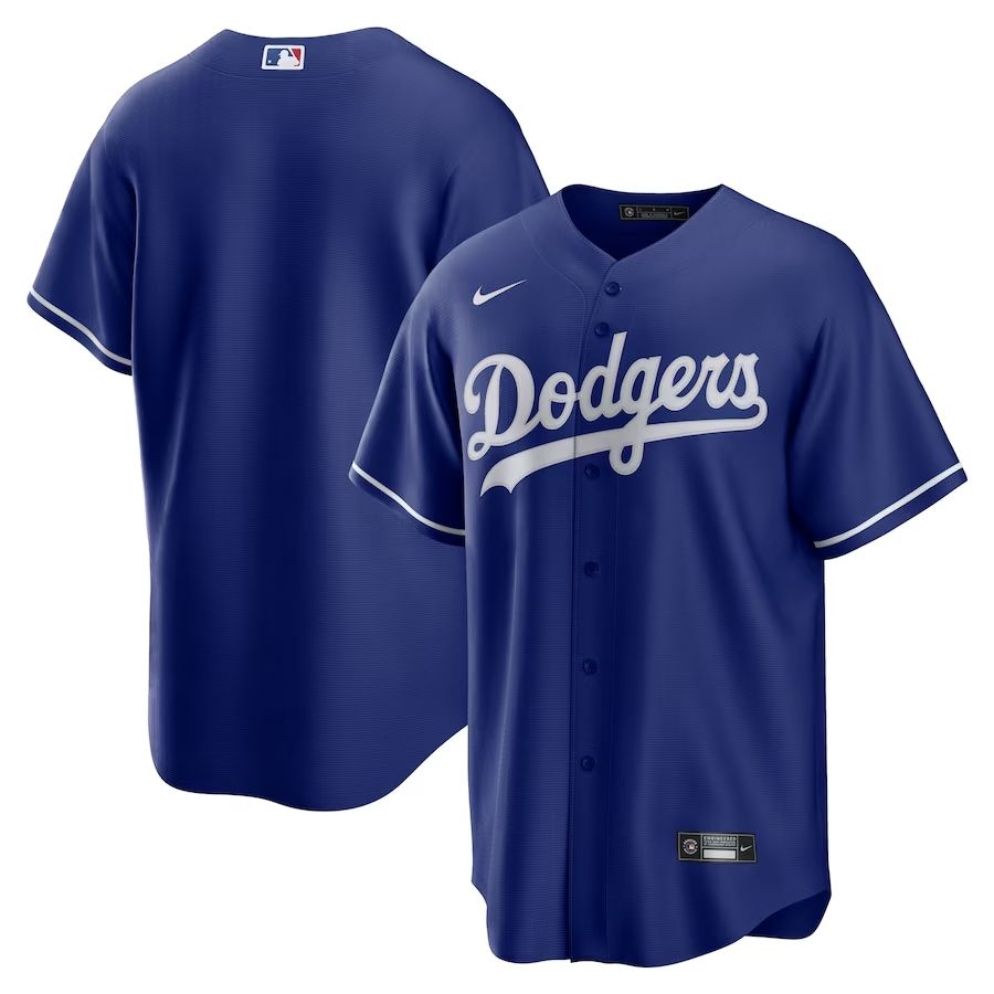 Men&#39;s Los Angeles Dodgers Royal Alternate Team Jersey