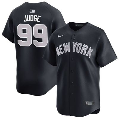 Men&#39;s New York Yankees Judge 99 Navy Alternate Jersey