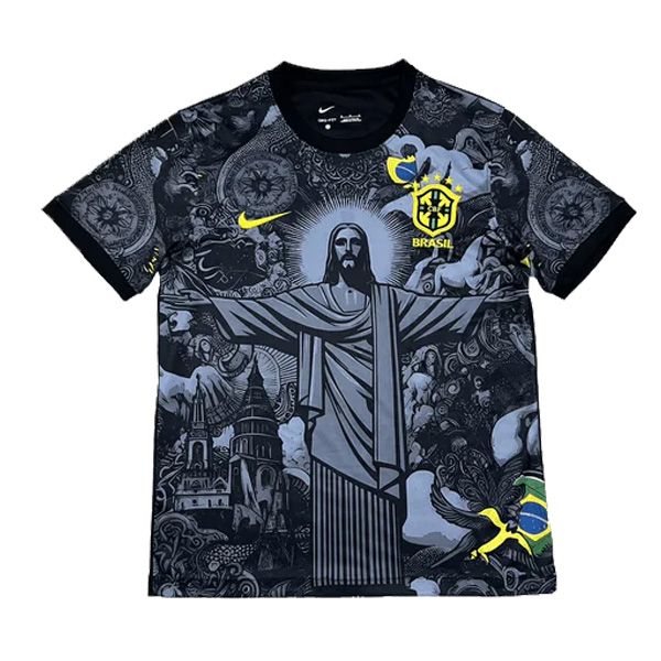 24-25 Brazil Jesus Concept Premium Black Kit